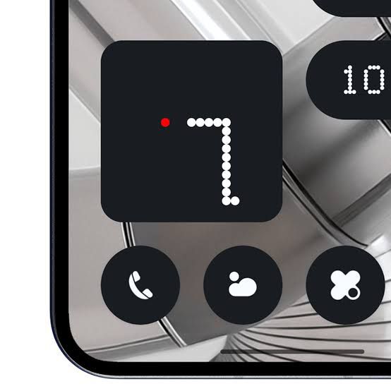 Nothing Snake Game with a New Widget